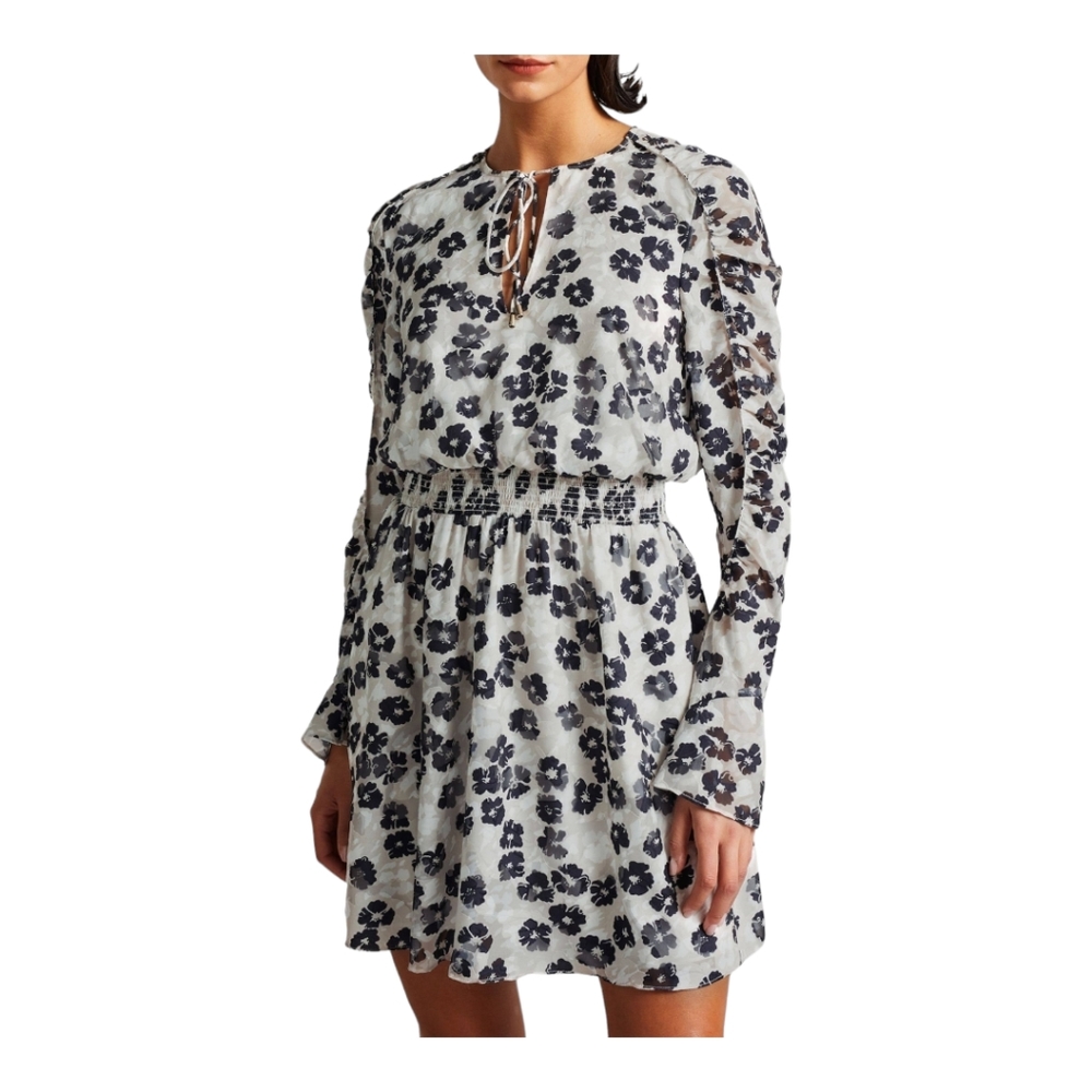 Ted Baker Felici Ruched Detail Mini-Dress Size 2(4-6 US)